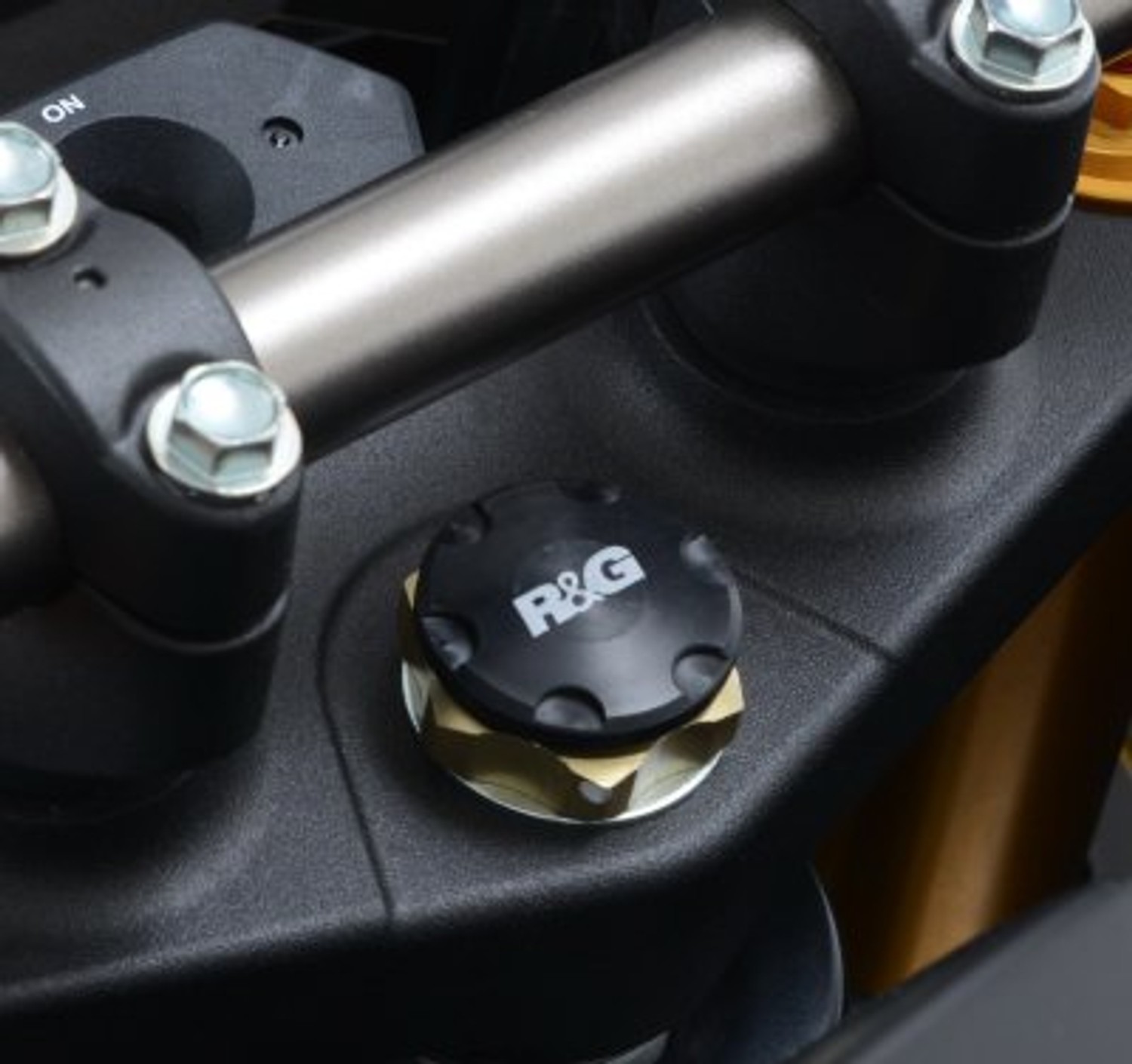 R&G Racing Top Yoke Cap for Suzuki V-Strom 1000/1050 (XT) '14-'22, GSX-S 1000 '79-'22, GSX-S 1000F '15-'22, GSX-S 1000GT '22, Katana 1000 '19-'22 & etc. R&G Racing Top Yoke Cap for Suzuki V-Strom 1000/1050 (XT) '14-'22, GSX-S 1000 '79-'22, GSX-S 1000F '15-'22, GSX-S 1000GT '22, Katana 1000 '19-'22 & etc.